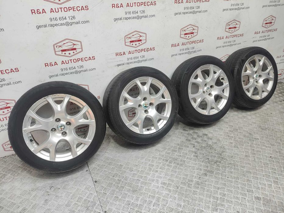 Conjunto Jantes R16 Alfa Romeo Mito 2008 a 2016 Original