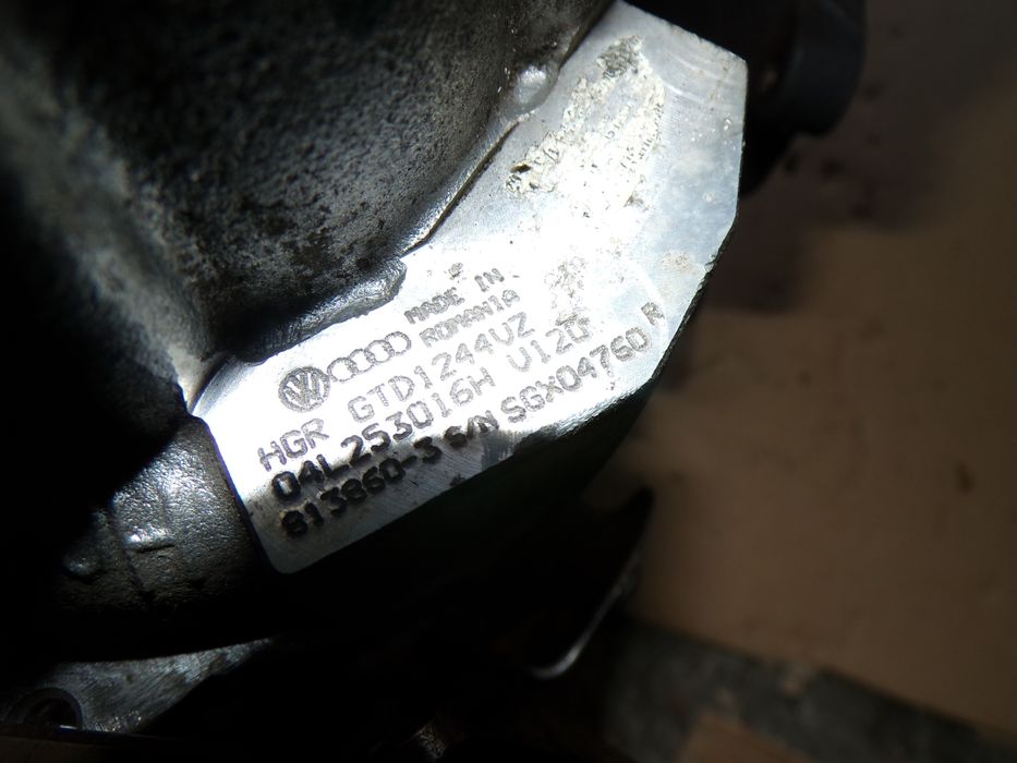 vw audi seat skoda 1.6 tdi turbosprężarka 04l253016h