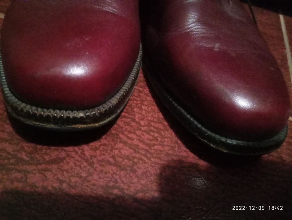 Туфли кожаные 42р