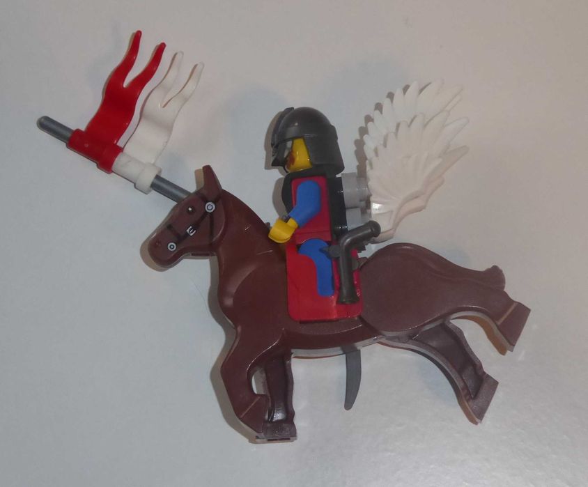 POLSKI HUSARZ, Oryginalna Figurka Lego, Rycerz, HUSARIA - POLSKA DUMA!