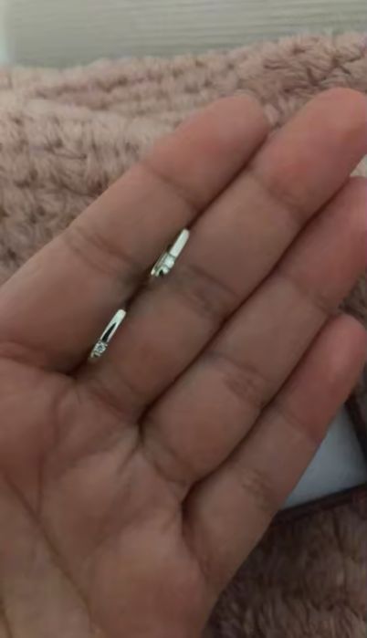 Срібні сережки з муасанітом 0.017ct срібло 925 серебро серьги