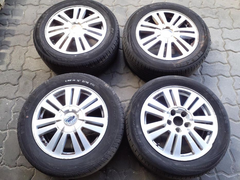 Jantes Ford R16 Com Pneus 205/55 Furação 5X108