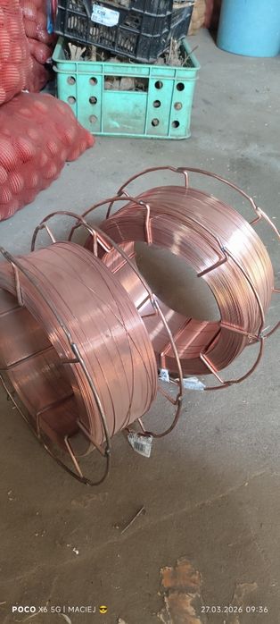 Drut spawalniczy 2 szt.  MIG MAG 0,8