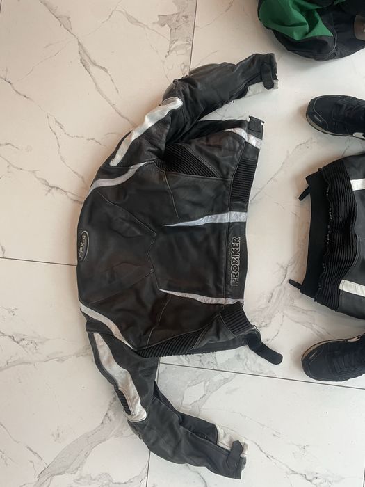 Шкіряний мотокомбінезон Probiker PRX-4 (Розмір 52 / L)