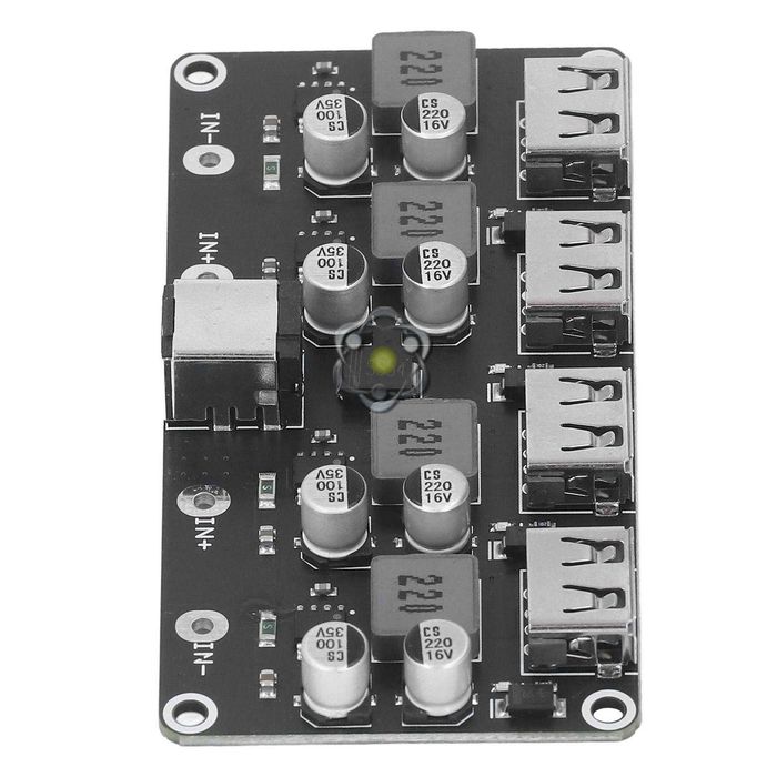 4USB по 18W  Плата (модуль)  швидкої зарядки QC2.0 и QC
