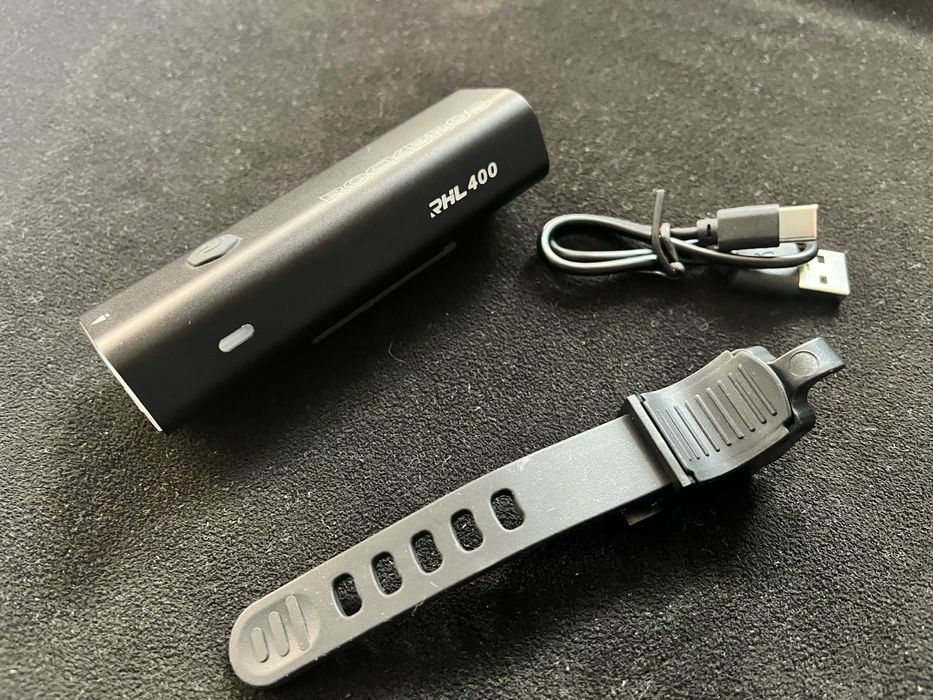 Нові велосипедні ліхтарі Rockbros RHL 400 Lm