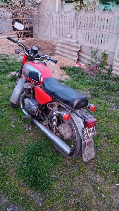 Рама с документами на яву 350 ( мотор облицовка)