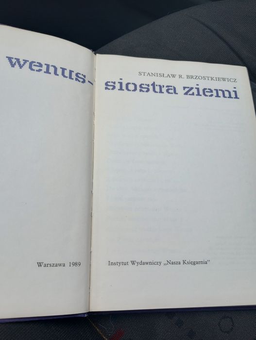 Wenus - siostra Ziemi. Stanisław R. Brzostkiewicz