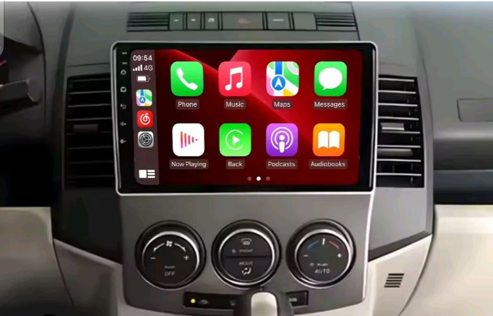 Rádio android Mazda 5 CARPLAY Android Auto GPS Internet Bluetooth NOVO
