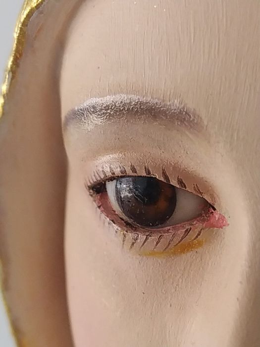 Nossa senhora de Fátima em madeira