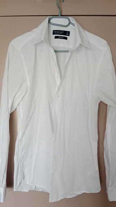 Biała koszula slim fit S