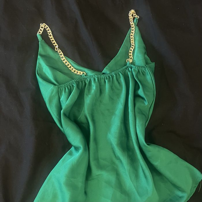Top Verde Tamanho S/M