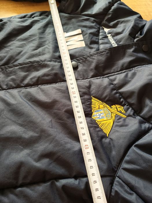 Długa parka do piłki nożnej