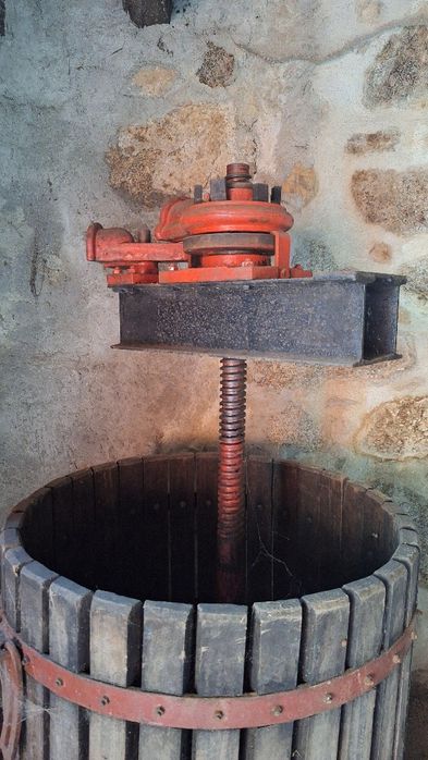 Prensa para vinho usada