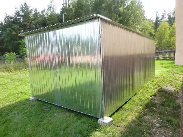 PROMOCJA! Garaż Blaszany 3x5 ocynkowany Garaże blaszane NA BUDOWĘ