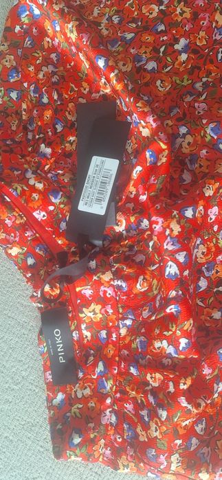 PINKO spódnico-spodenki / mini spódniczka w kwiaty – nowa z metką