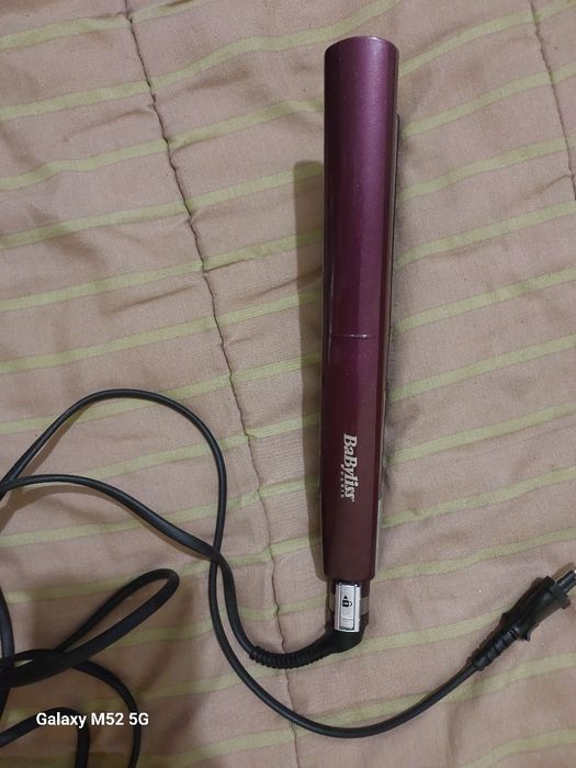 Babyliss placa alisadora vapor