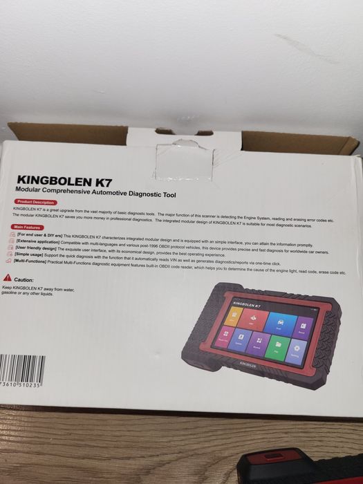 Kingbolen K7 interfejs diagnostyczny 2025 OBDII skaner dożywotnie aktu