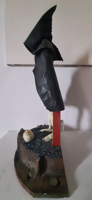 Escultura Diorama  "La muerte"