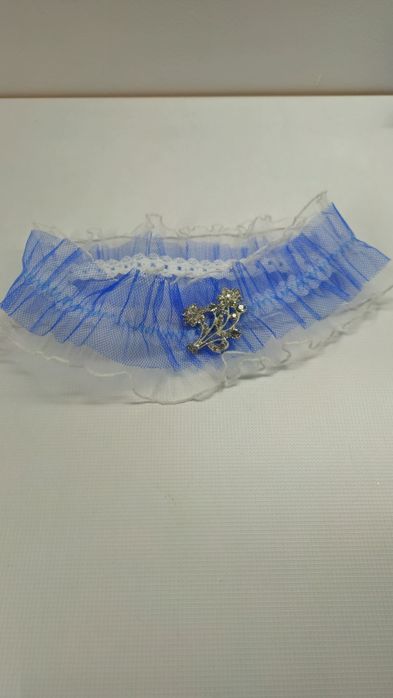 Podwiązka ślubna handmade