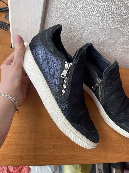 Жіночі мокасини шкіряні 41 р. 26,5 см