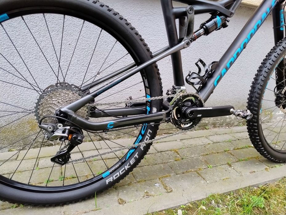 Cannondale Habit 2 Carbon, rozm. M, 2x11, XT/XTR, Lefty, Monarch, Reverb