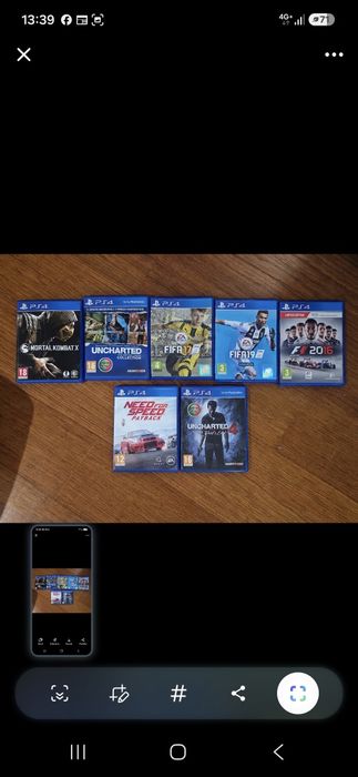 PS4 Slim 1 TB  + 7 jogos + Comando Original