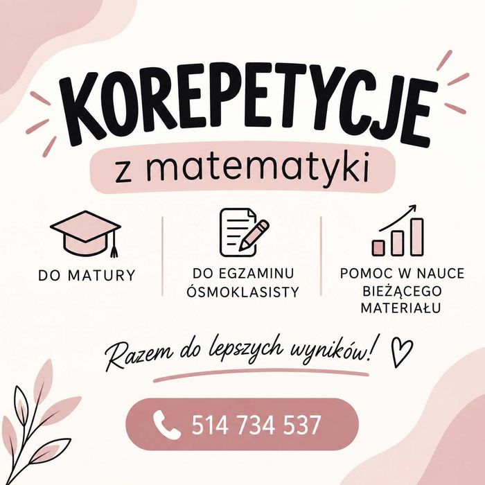 Korepetycje matematyka