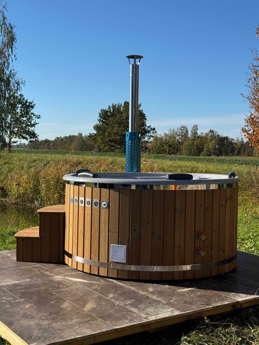 Balia jacuzzi z LED i masażami – bez czekania – nowa