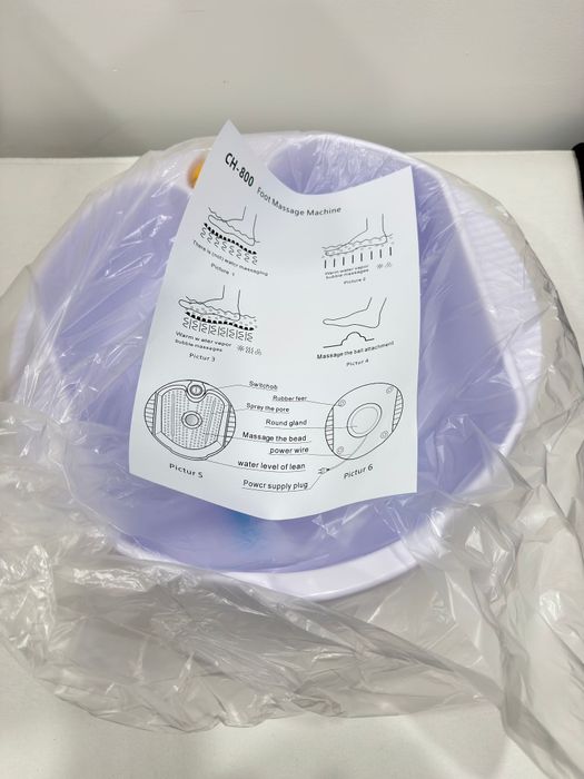 Bacia para pedicure nova