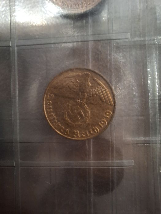 Moeda Alemanha – 2 reichspfennig 1937, 1938, 1939