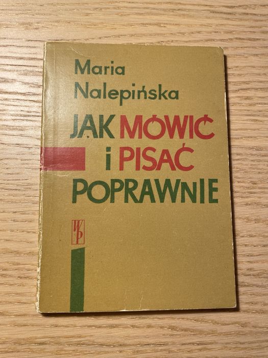 Książka Jak mówić i pisać poprawnie antykwariat 1975 rok PRL