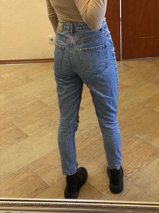 джинси мом cropp