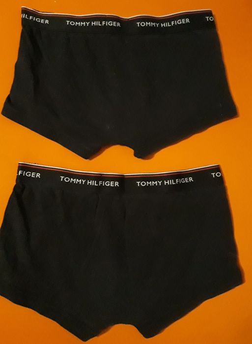 Bielizna,Bokserki męskie bawełniane Tommy Hilfiger- 2 szt czarne