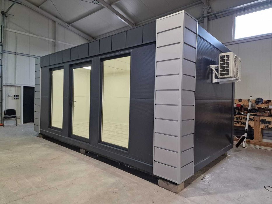 Kontener Biurowy Pawilon Handlowy Domek Mieszkalny 5x3 6x3 7x3 8x3