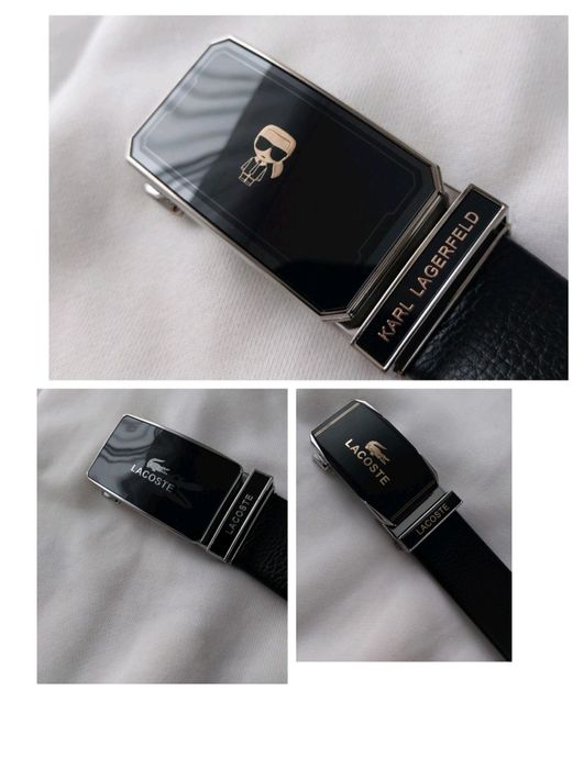 Paski męskie Hugo Karl Ralph Lacoste