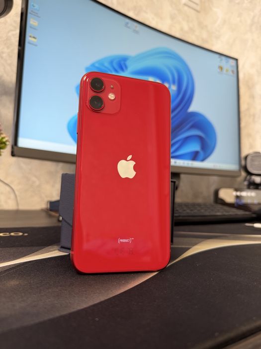 iPhone 11 128Gb | Идеал | АКБ 80% | Гарантия • Айфон