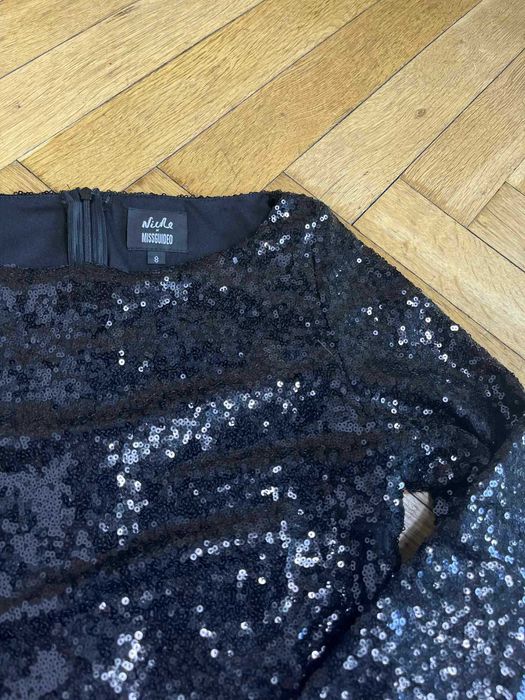 Sukienka cekiny mini rozmiar S