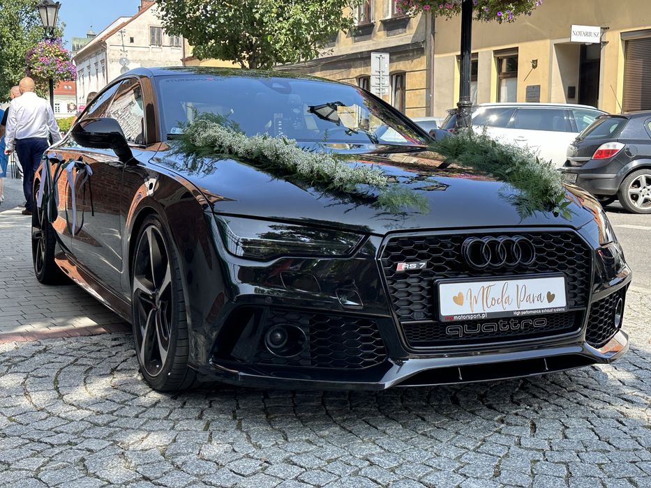 Audi RS7 700KM!!-samochód do ślubu! Wydech  MgMotorsport!