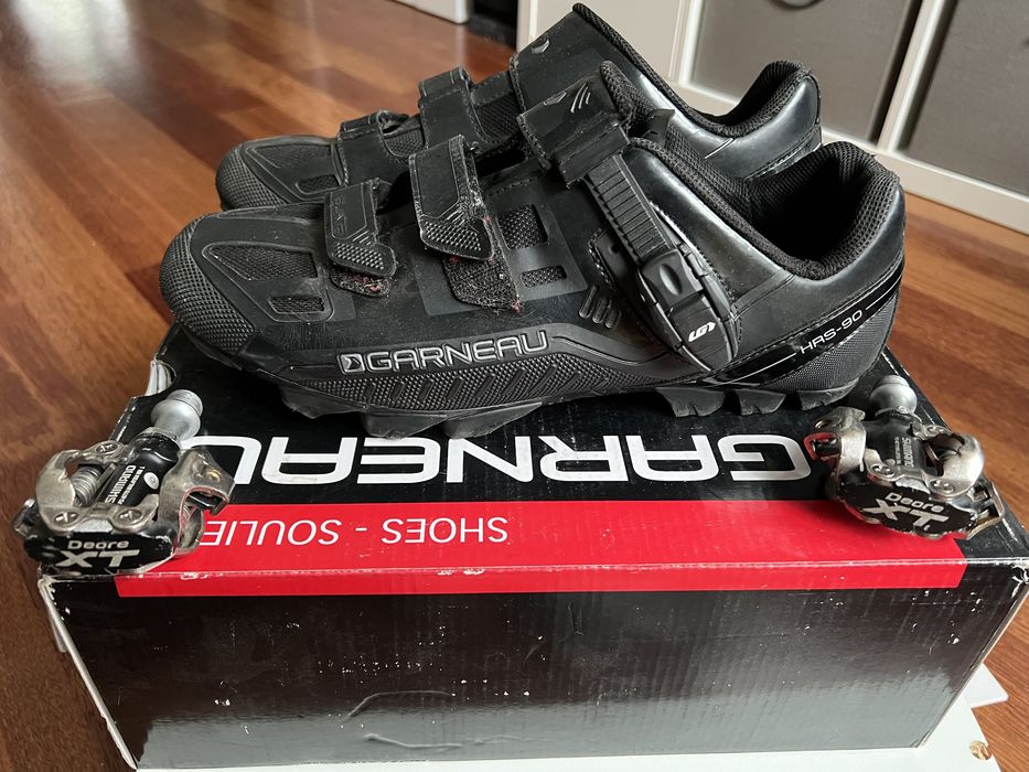 Buty  rowerowe Garneau + pedały spd Derore xt
