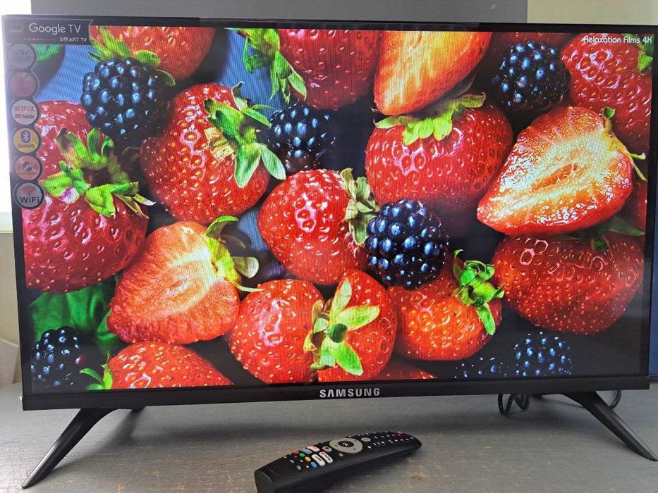Распродажа склада телевізори SAMSUNG 34 SmartTV 4K Wi-Fi+Т2 Корея, Телевизор 2026 рік випуску на штучному інтелекті від Google