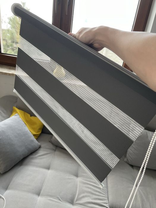 Roleta dzień noc czarne