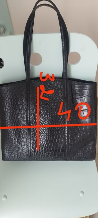 Torba skórzana schoperka