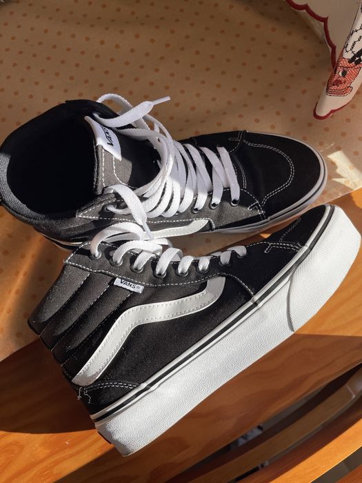 Vans bota plataforma praticamente novos