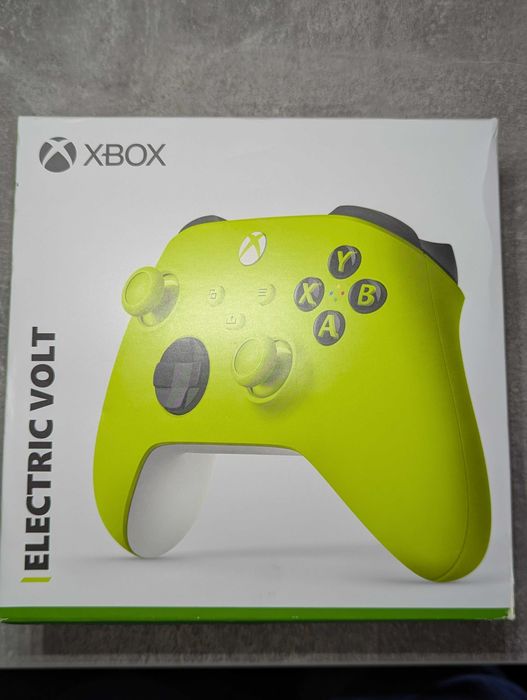 Бездротовий геймпад Microsoft Xbox Wireless Controller (Electric Volt) | TMR стіки
