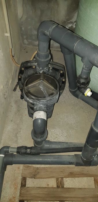 Bomba de piscina em 380v recentemente rebobinada