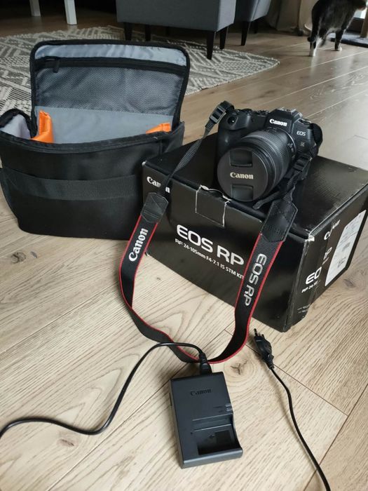 Canon Eos Rp stan idealny + RF 24-105 +torba