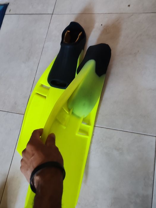 Barbatanas, pés de Pato