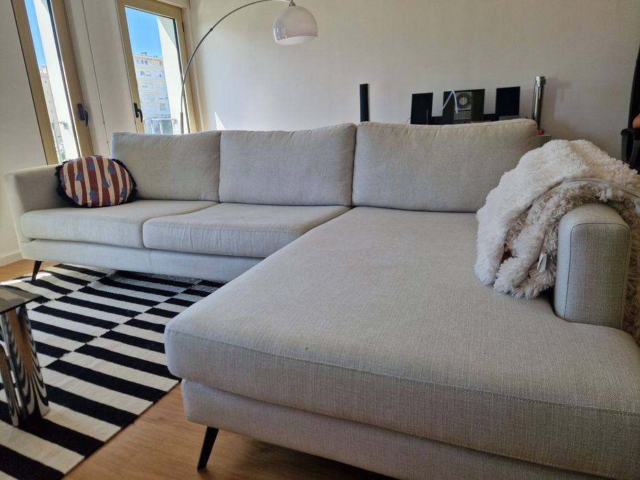 Sofá com chaise lounge El Corte Ingles - 270cm