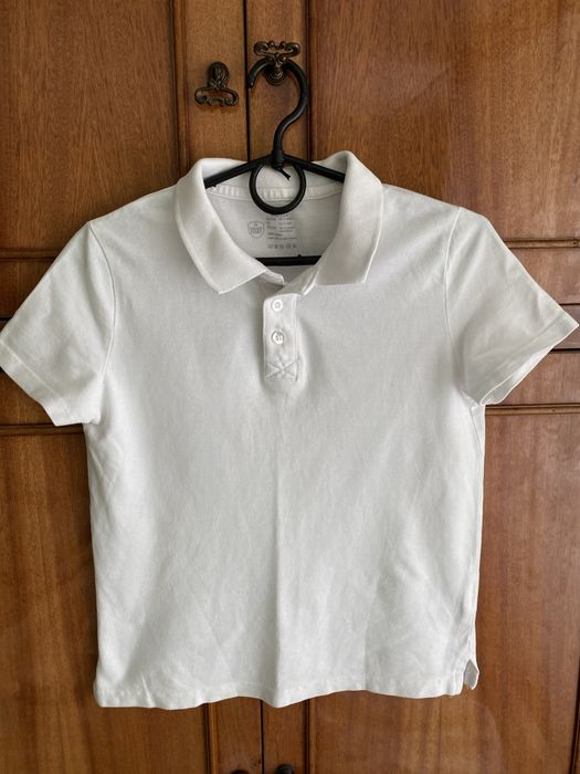 Футболка біла поло